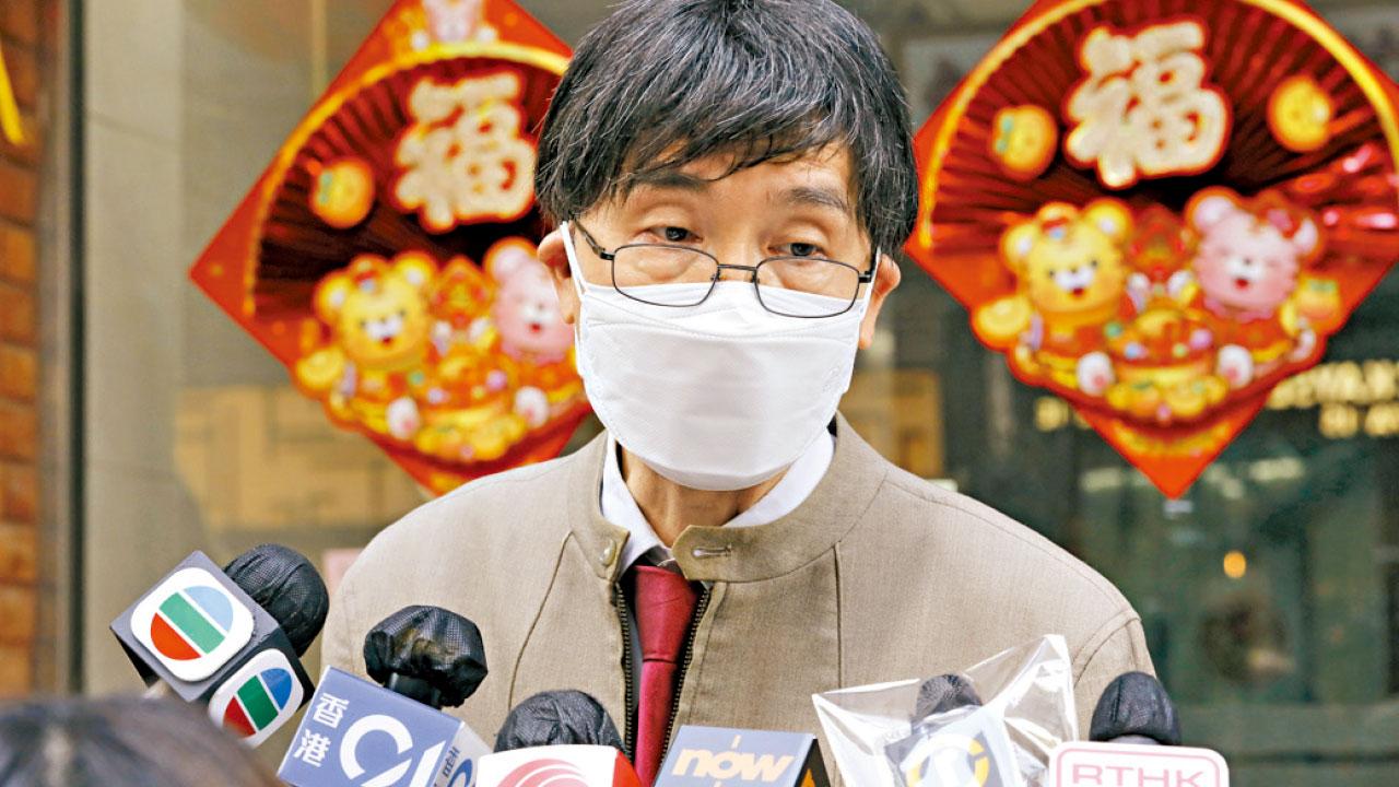 袁國勇料已有250萬人中招 批港府執行抗疫工作速度慢