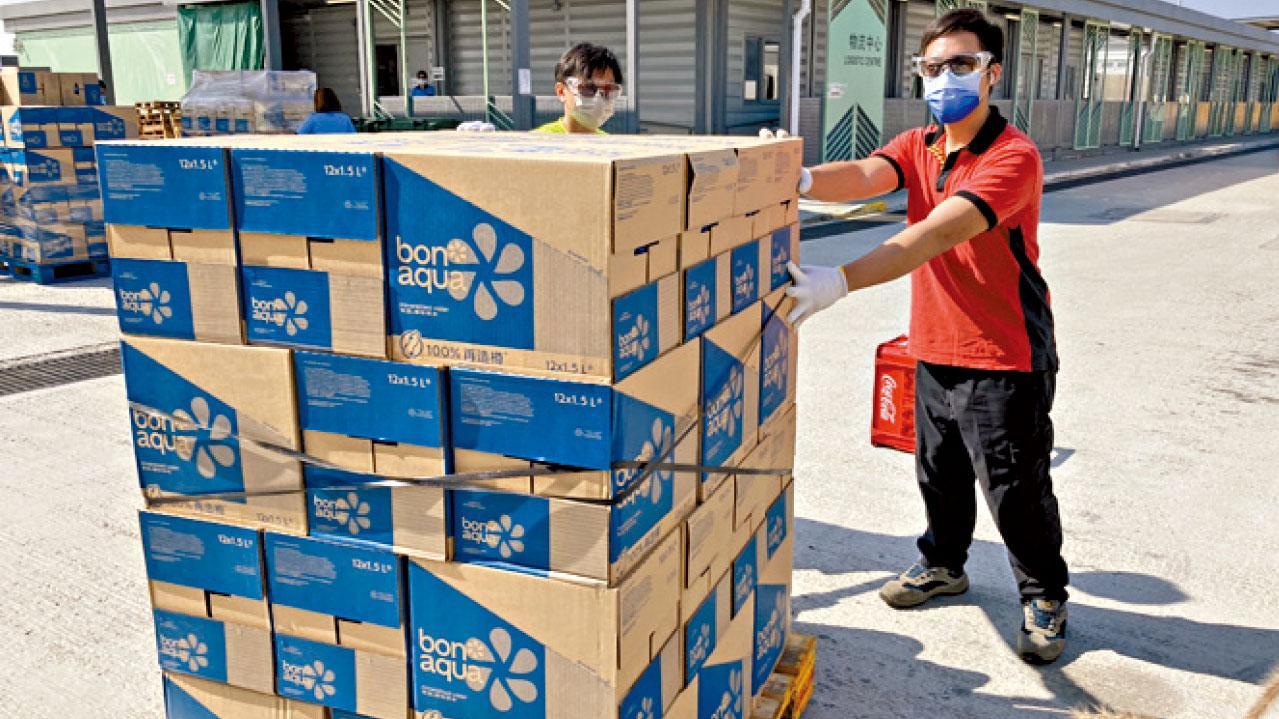 太古可口可樂捐50萬瓶飲品助社區抗疫