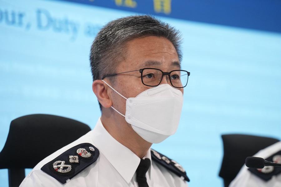 秘書初步確診　警務處長蕭澤頤快測陰性