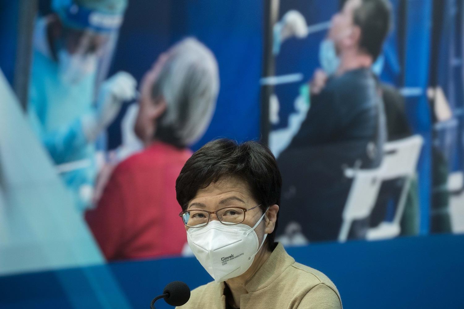 疫情｜特首稱應對疫情值得檢討 對成立委員會持開放態度