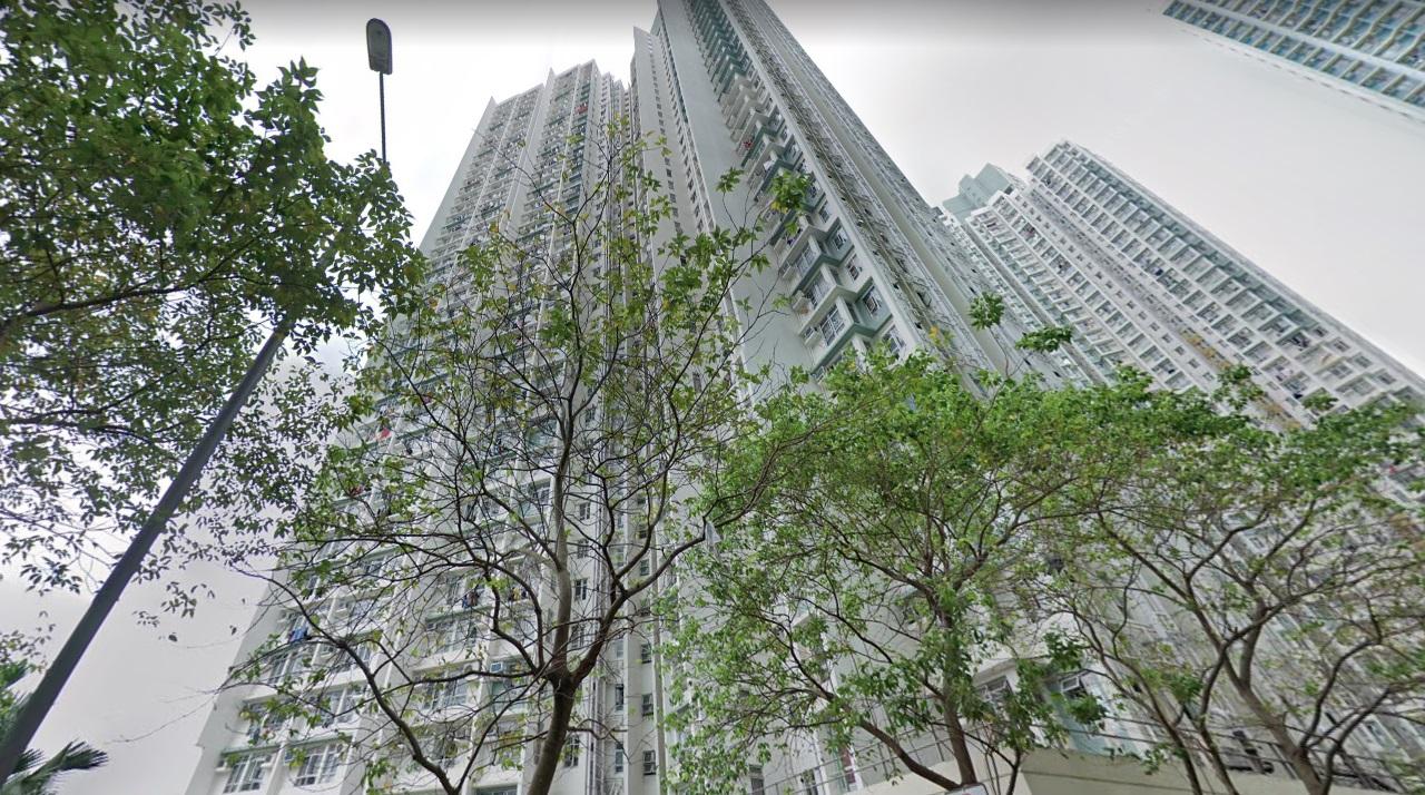 深水埗富昌邨附近。(網上截圖)