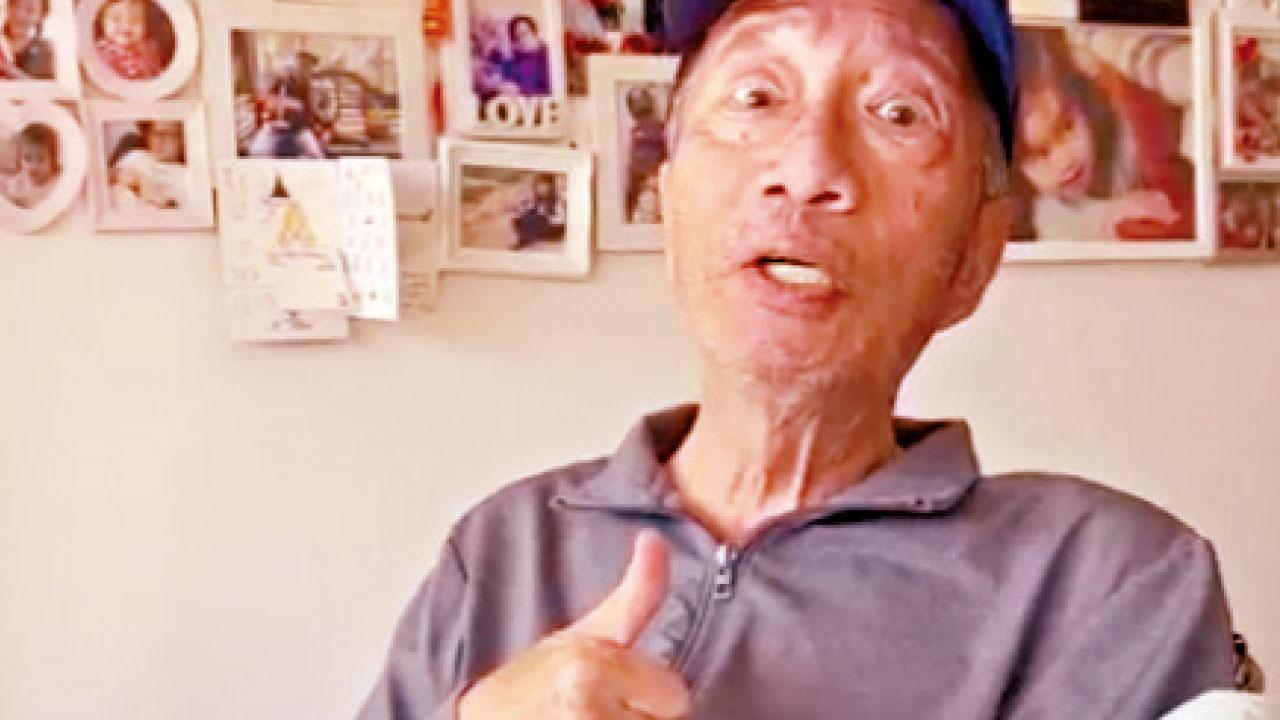 余子明拍片分享近況 精神不俗