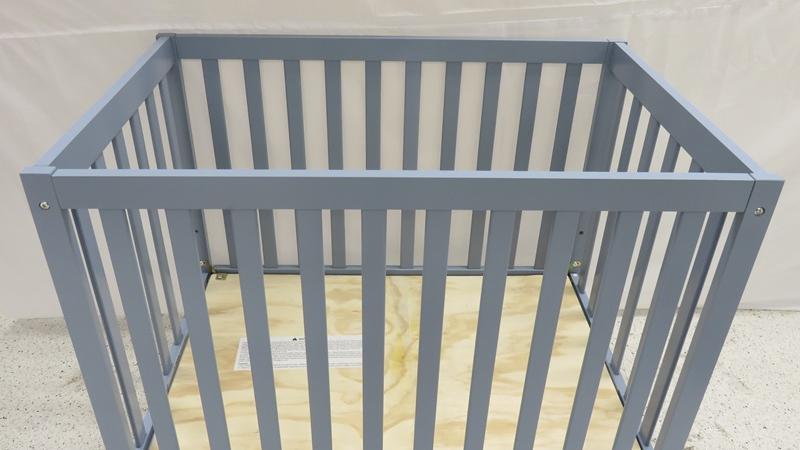 被海關指不安全的嬰兒床。(政府新聞處圖)