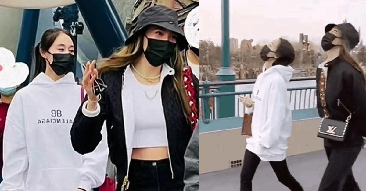 與谷愛凌遊樂園 何超欣星味不敵滑雪女神