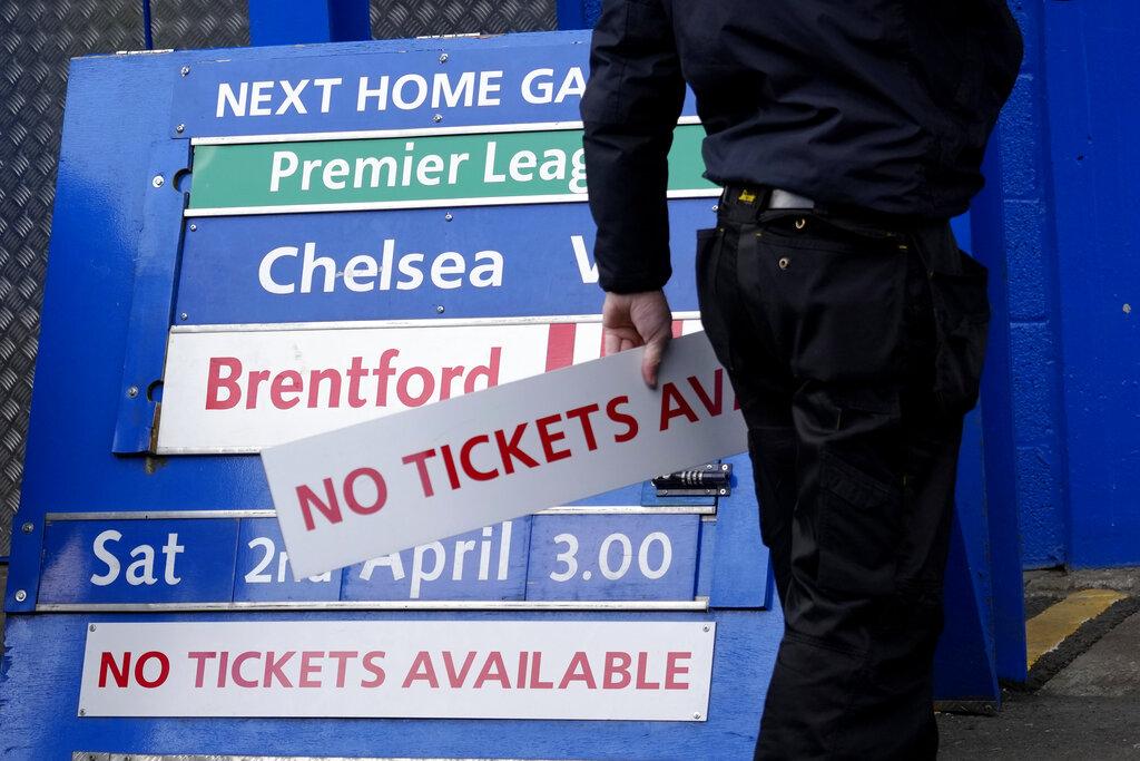 車路士獲准許再度出售門票。(美聯社)