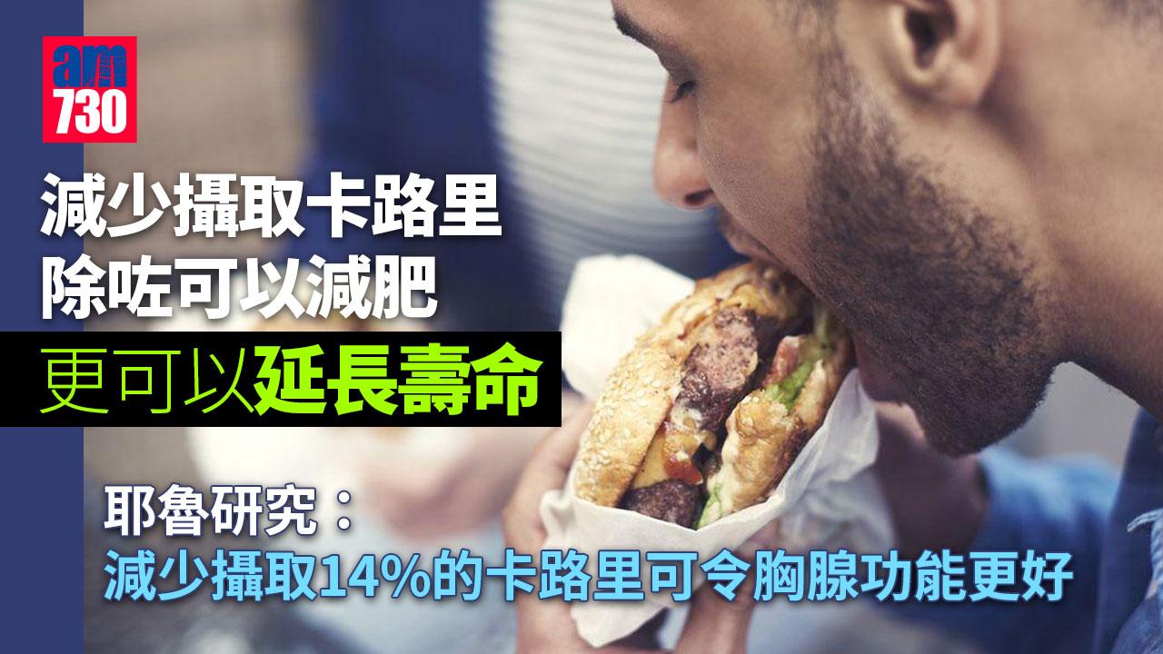 耶魯研究：減少攝取卡路里或可延壽