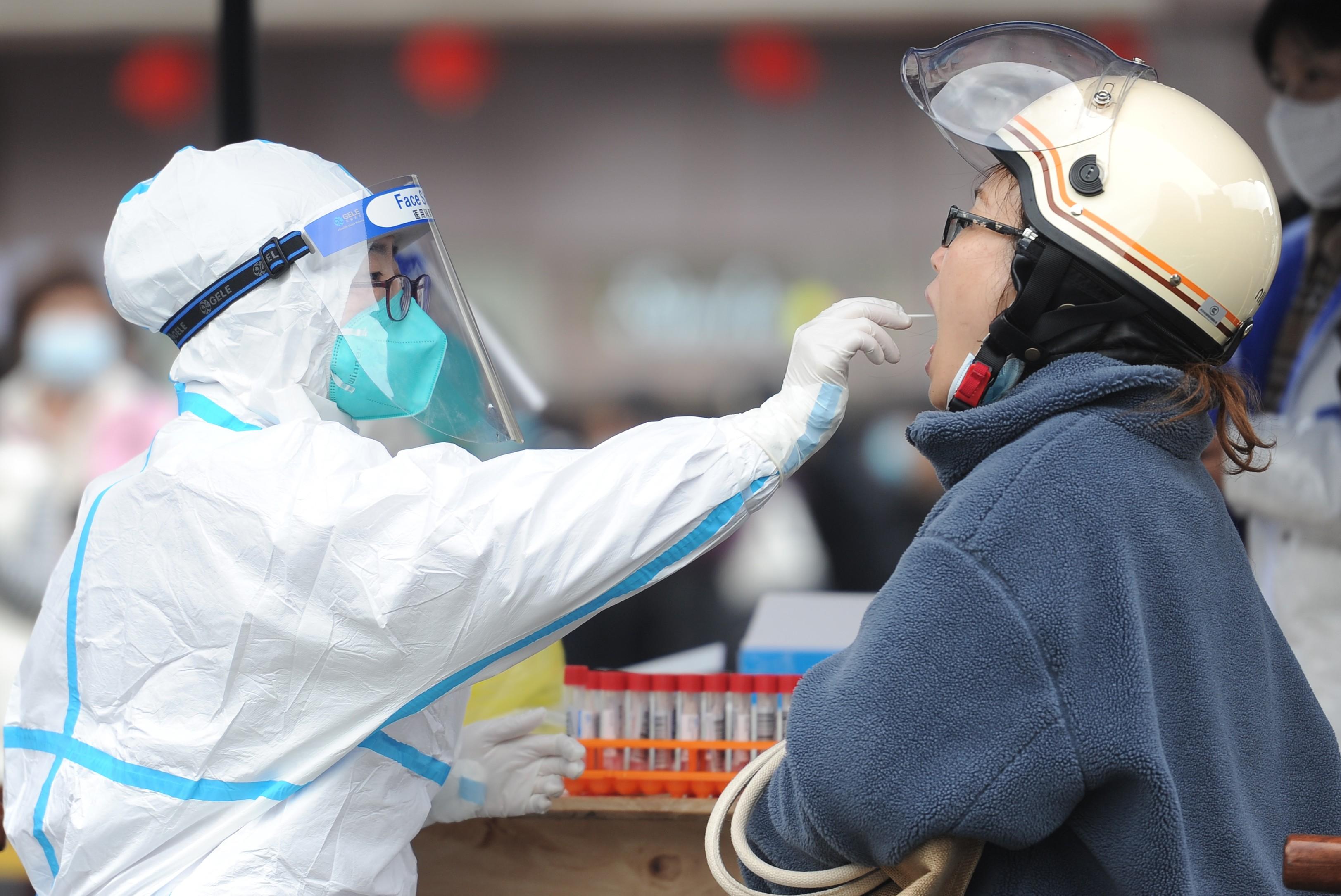 浙江杭州地區有本地疫情。(中新社)