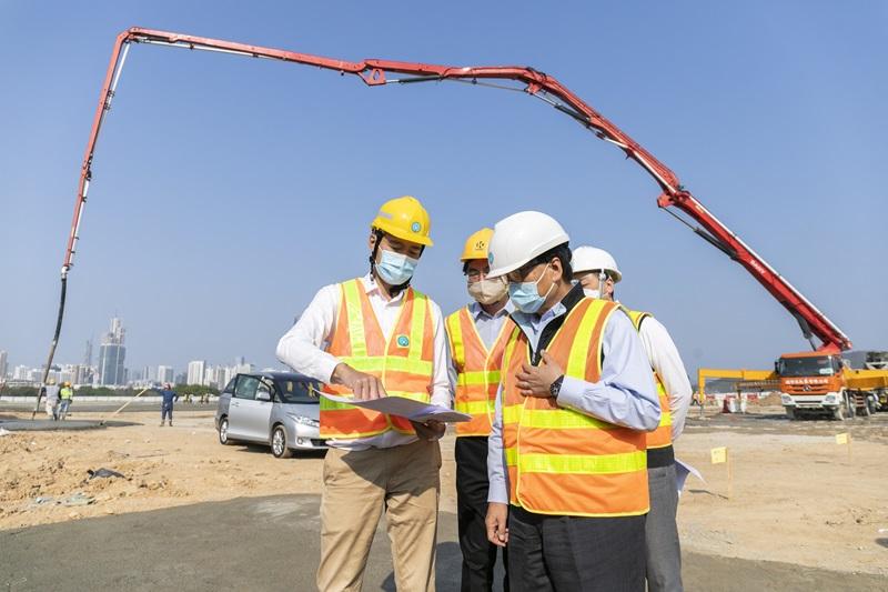 煤氣公司完成落馬洲河套區方艙醫院燃氣管線貫通工作。