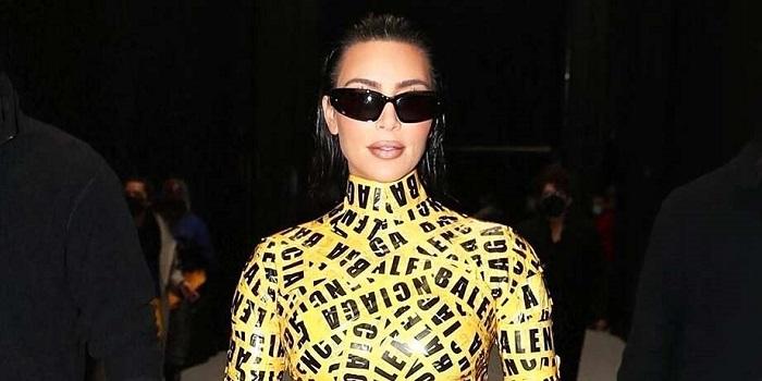 Kim Kardashian自製Balenciaga貼紙衫獲讚賞