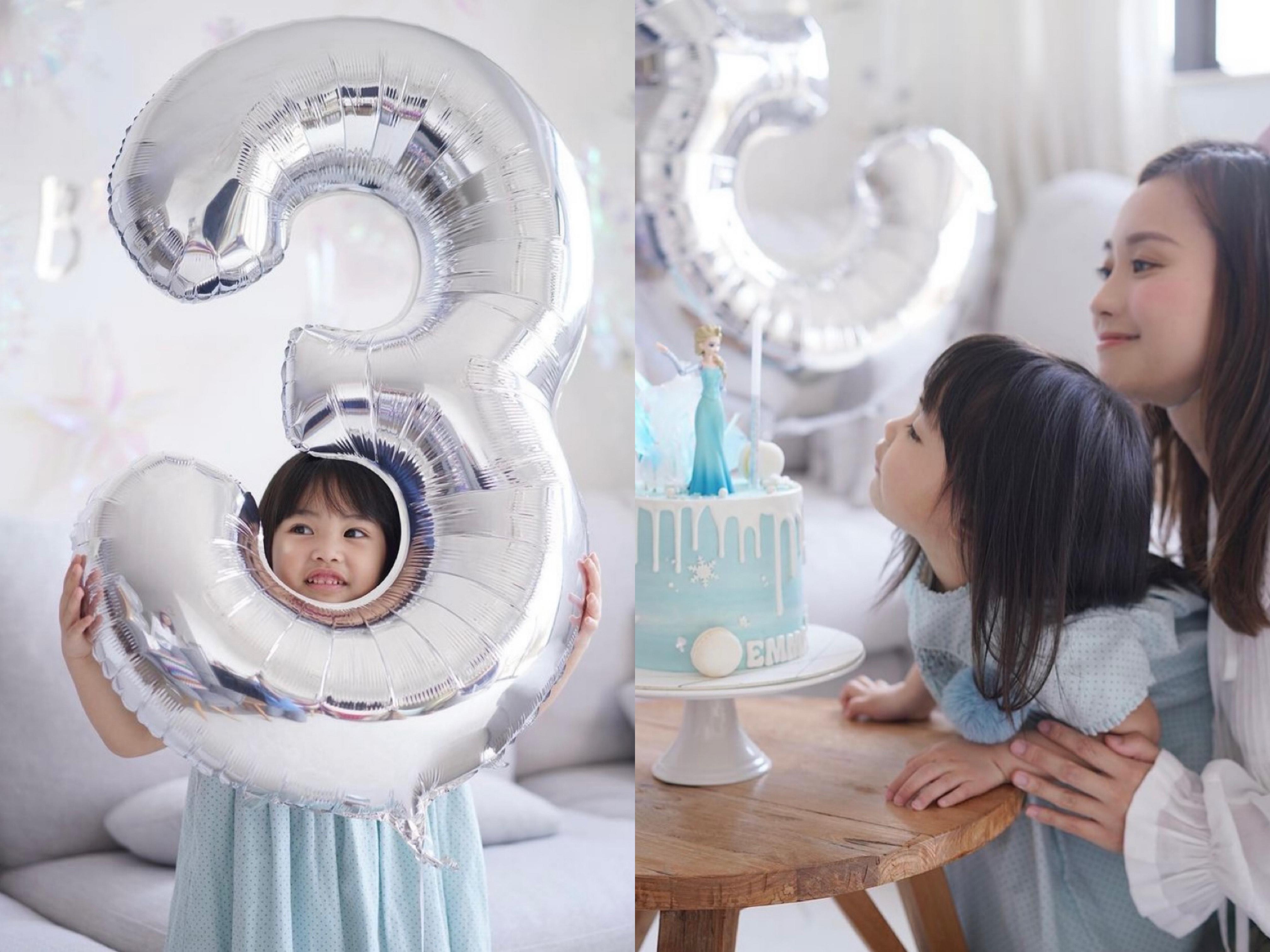 昨日是Miki 愛囡Emma 3歲生日。