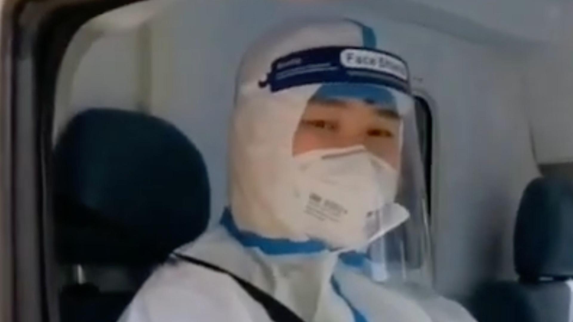 上海浦東涉醫救護車醫生拒絕借出AED，疑導致哮喘老人失救，已被停職。(互聯網)