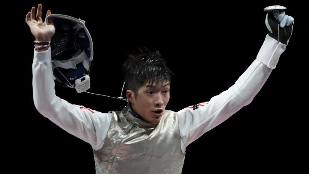 港隊劍擊代表張家朗升上男子花劍世界排名第一