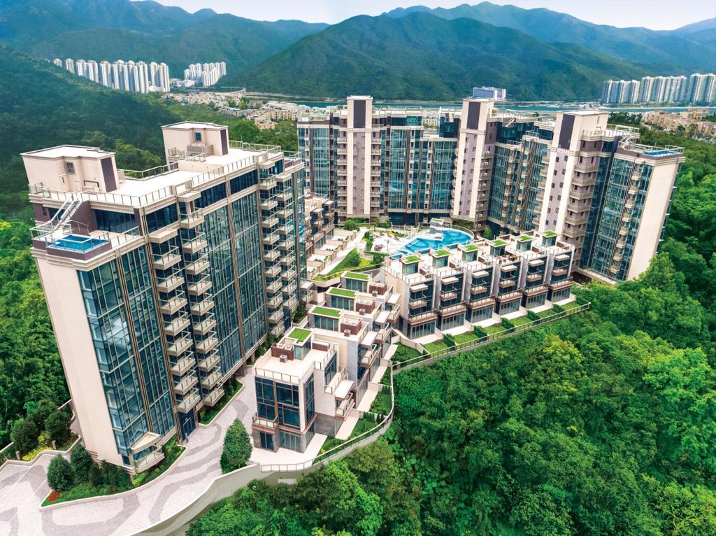 沙田富豪．山峯以招標形式售出一個分層單位，四房兩套間隔，實用面積1,623 方呎，成交價3,765.36萬元連一個車位，實呎2.32萬元。