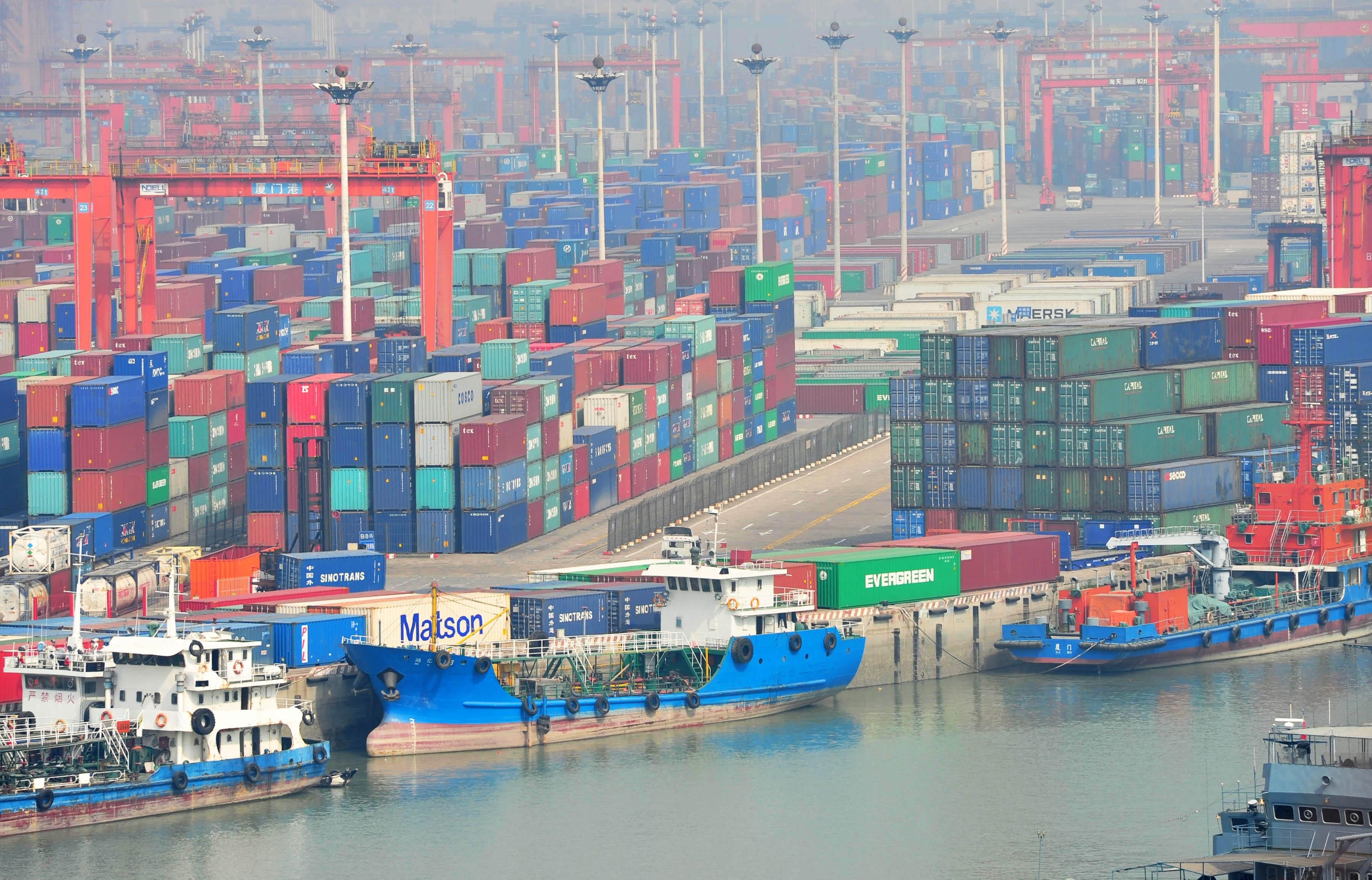 貿易數據｜內地上月進口跌1.7% 遠遜預期