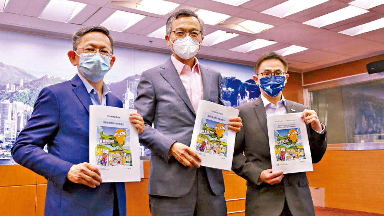 可持續發展委員會倡禁售膠餐具 膠袋收費增至1或2元