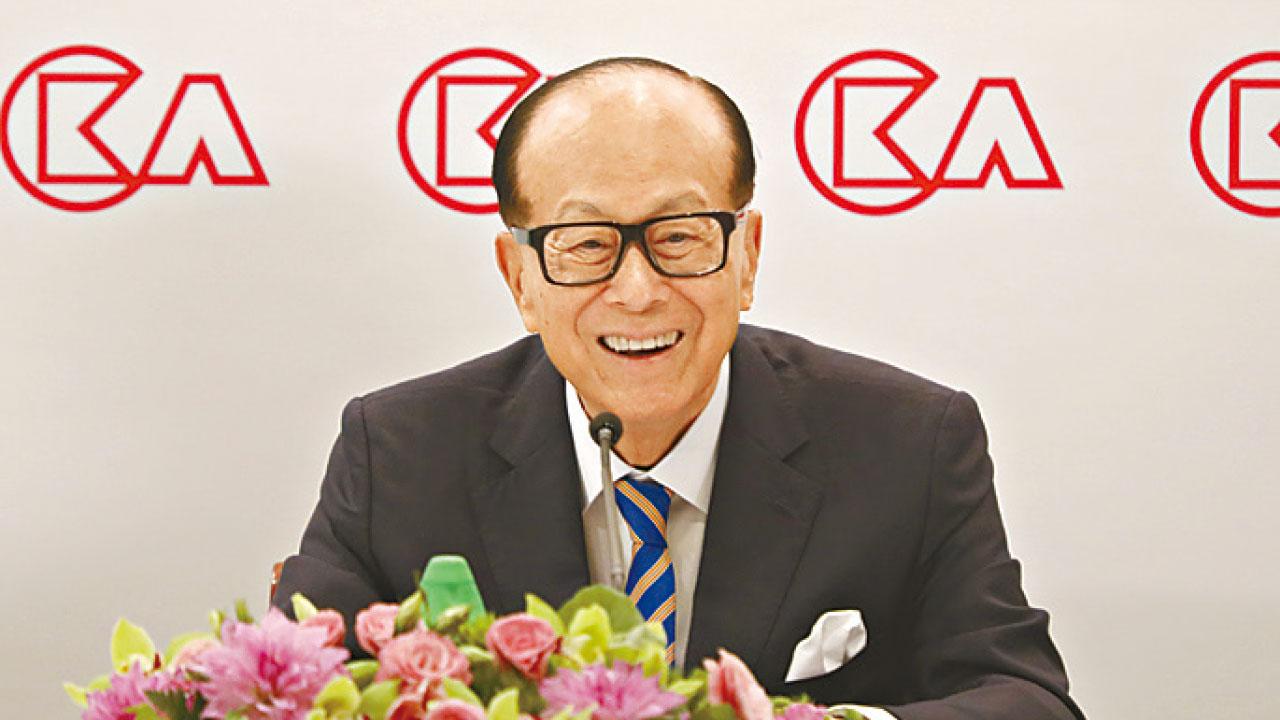 胡潤全球地產企業家榜 李嘉誠登榜首