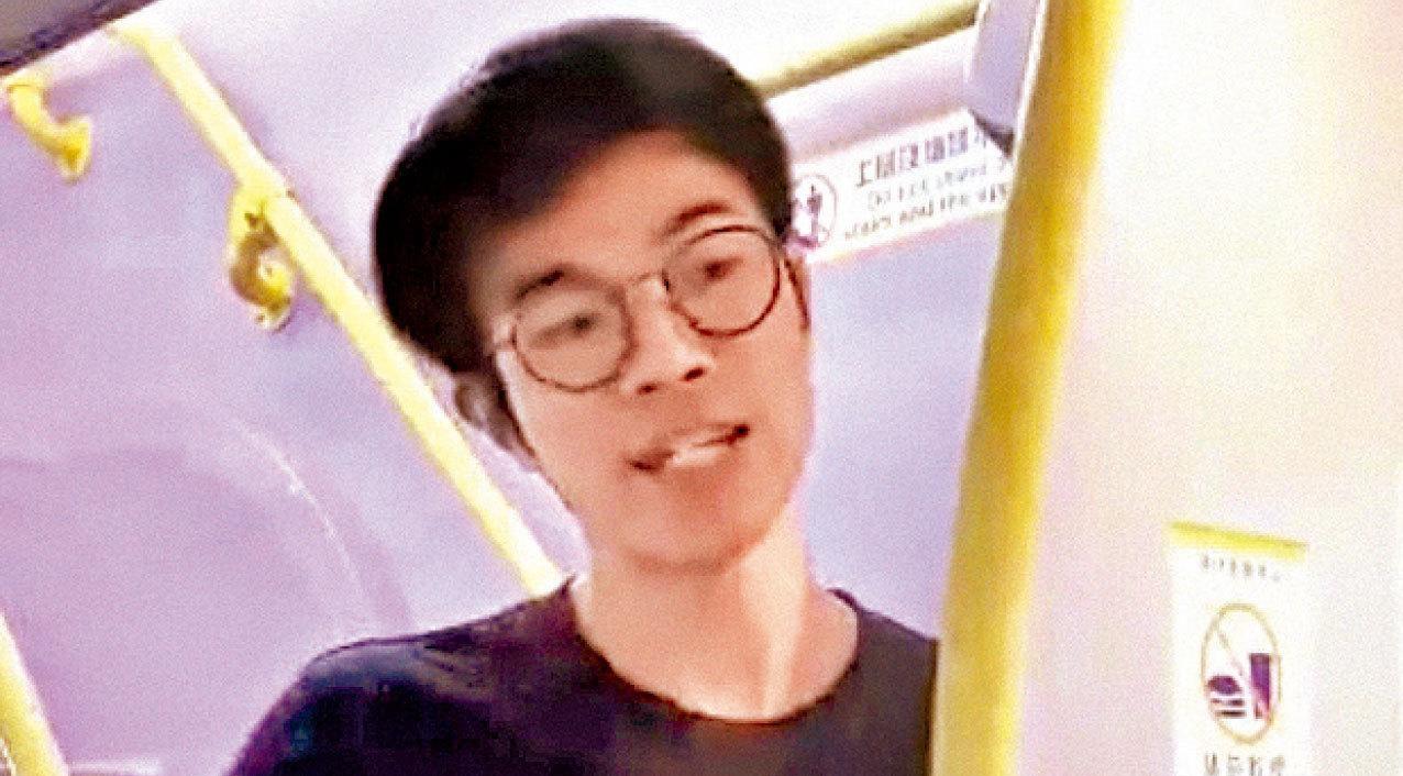 前區議員葉子祈早前搭巴士除口罩等，被判囚8個月獲緩刑罰款8萬元。(網上圖片)