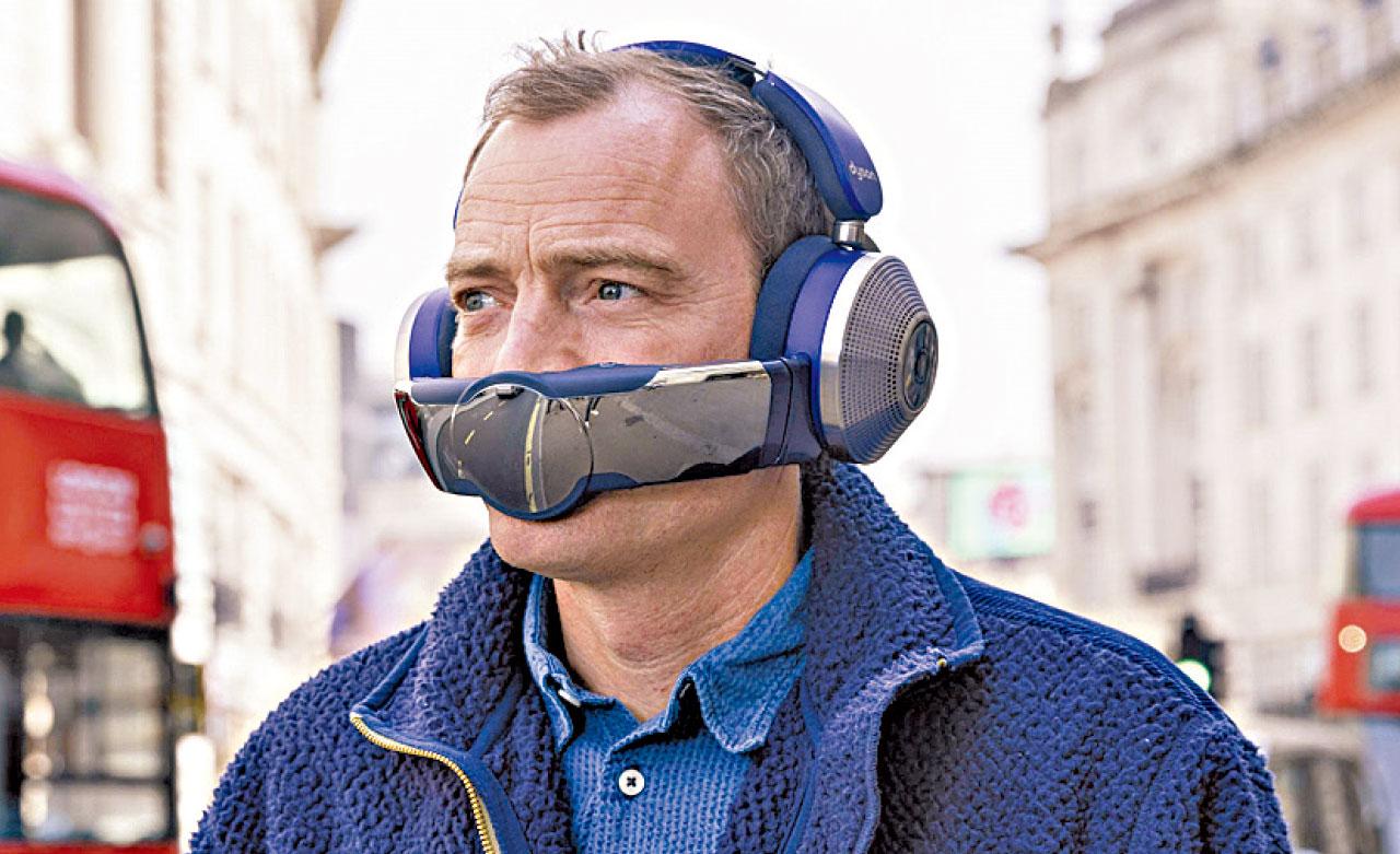 「瀨尿牛丸」級傑作  口罩+耳機Dyson Zone空氣淨化耳機