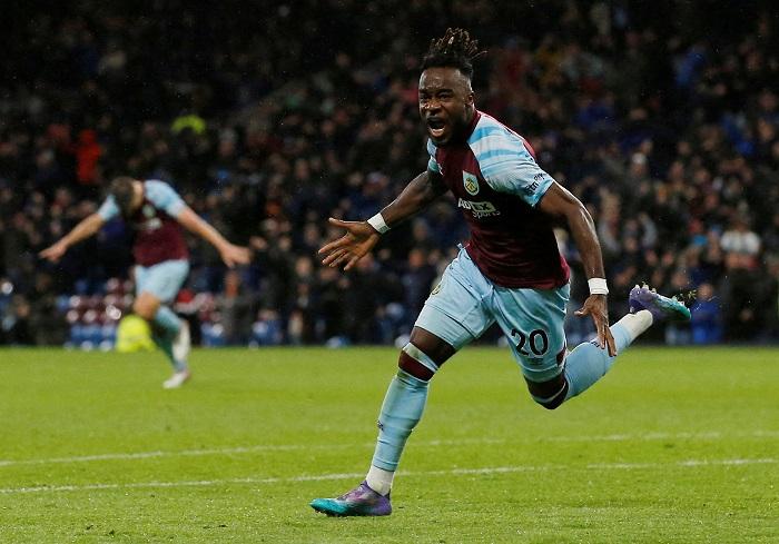 哥尼特為般尼射入反勝一球。(路透社)