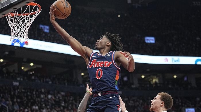 76人在第3場作客擊敗速龍，場數領先3:0。(路透社)