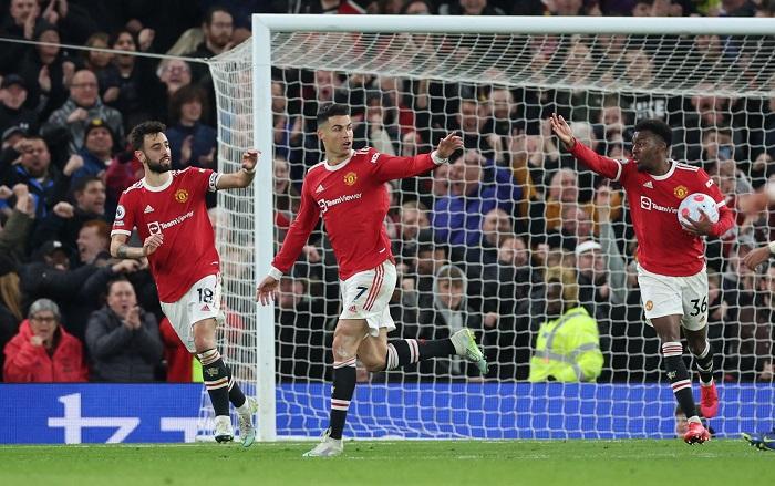 C朗為曼聯追平。(路透社)