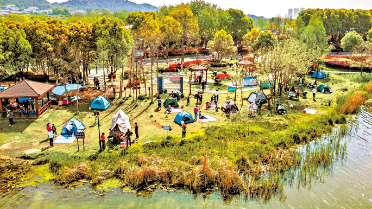 疫下五一｜預訂量一周激增3倍 露營成內地遊新寵