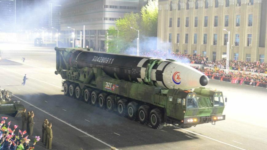 北韓證實昨晚舉行閱兵，金正恩：做好準備隨時使用核威懾。(網上圖片)