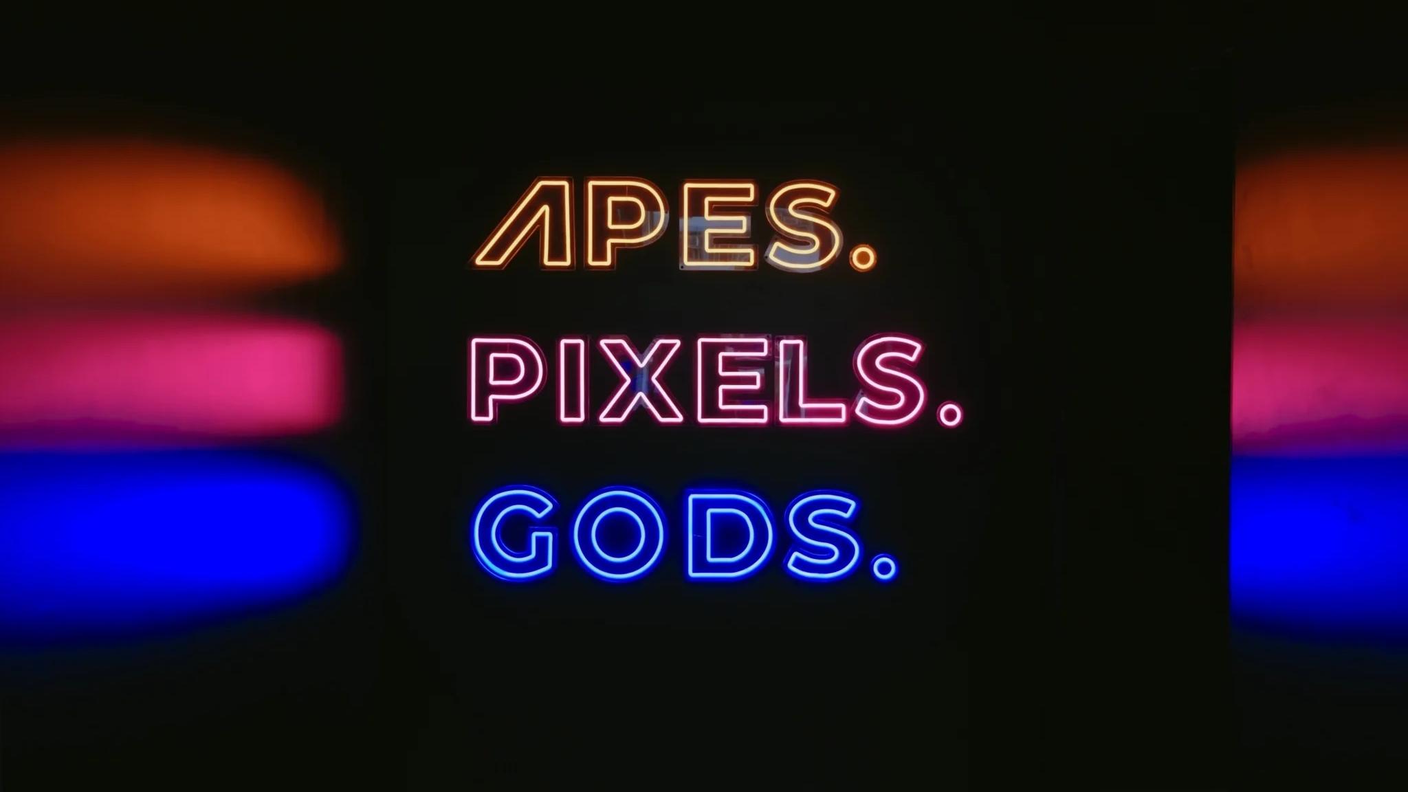 NFT丨以「Apes, Pixels, Gods」為主題 AAX Trends於K11 Art Mall舉辦快閃展