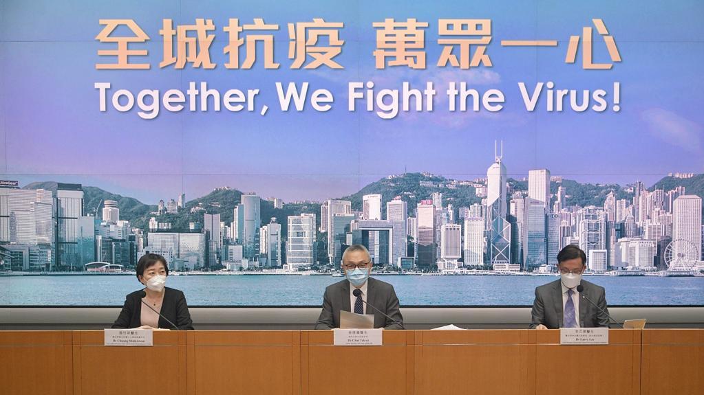 本港今日新增1,272宗確診個案，是自第五波疫情高峰以來最低。