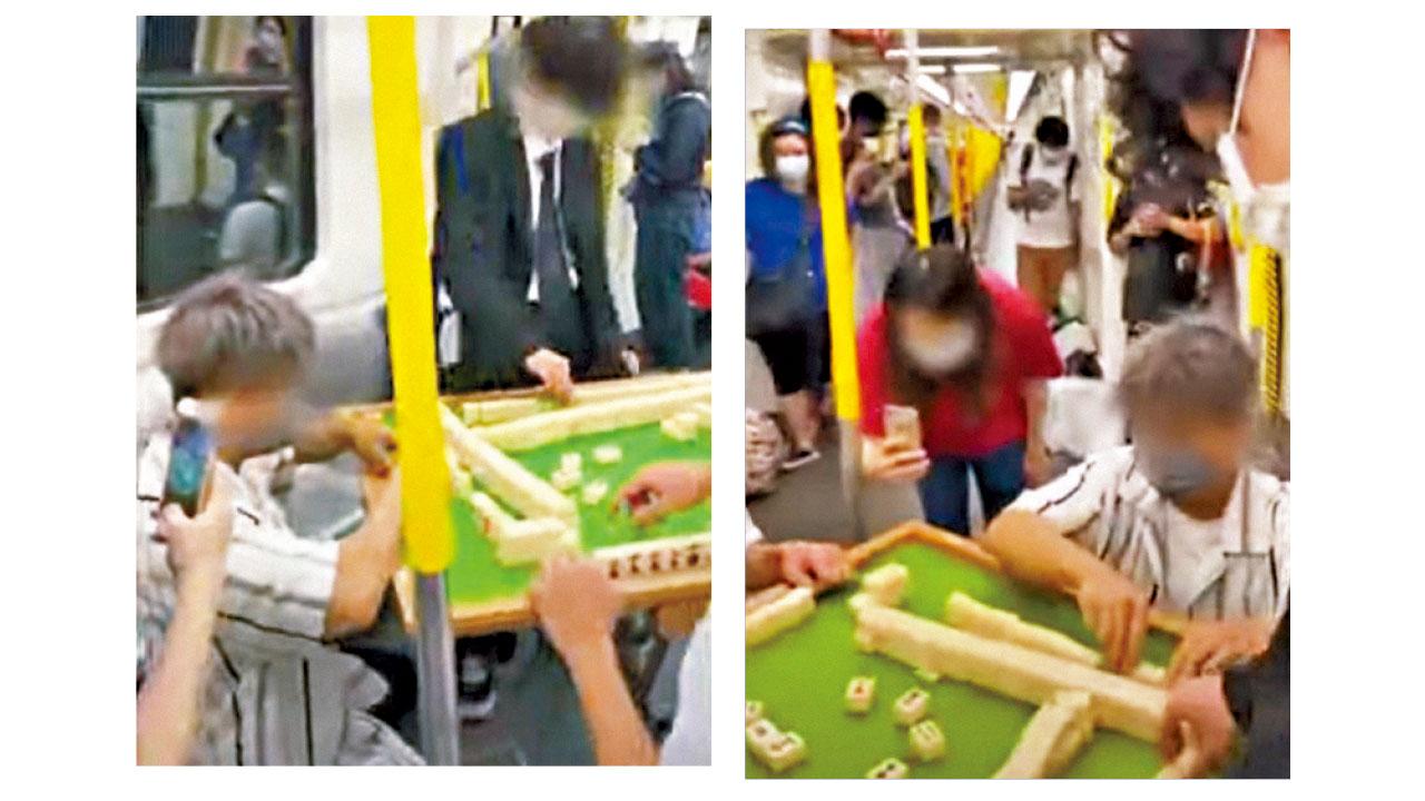 遵從法例｜港鐵車廂內竹戰拍片 5漢罪成各罰1000元