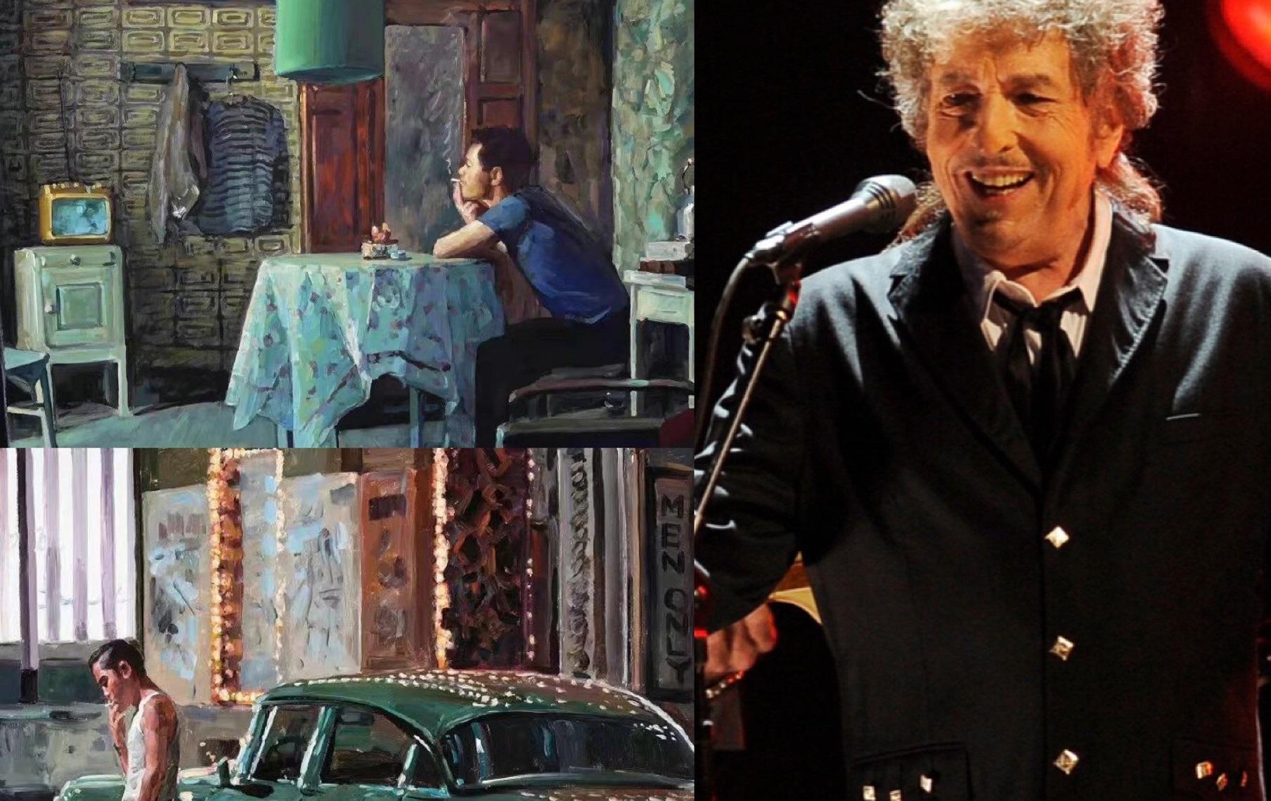 80歲傳奇巨星Bob Dylan作品展 驚見梁朝偉張國榮現身畫作中
