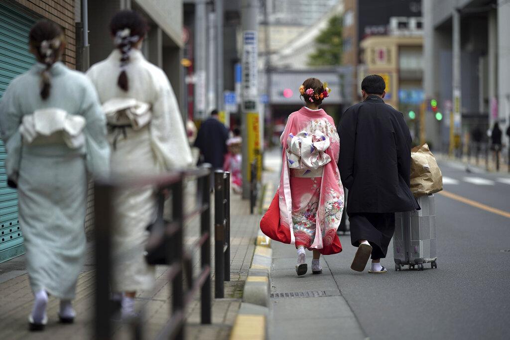 今日起，日本將成人年齡下調至18歲。(美聯社)