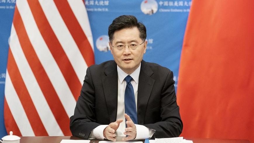 秦剛：類似俄烏衝突在別處發生，中方也持今天立場。(資料圖片)