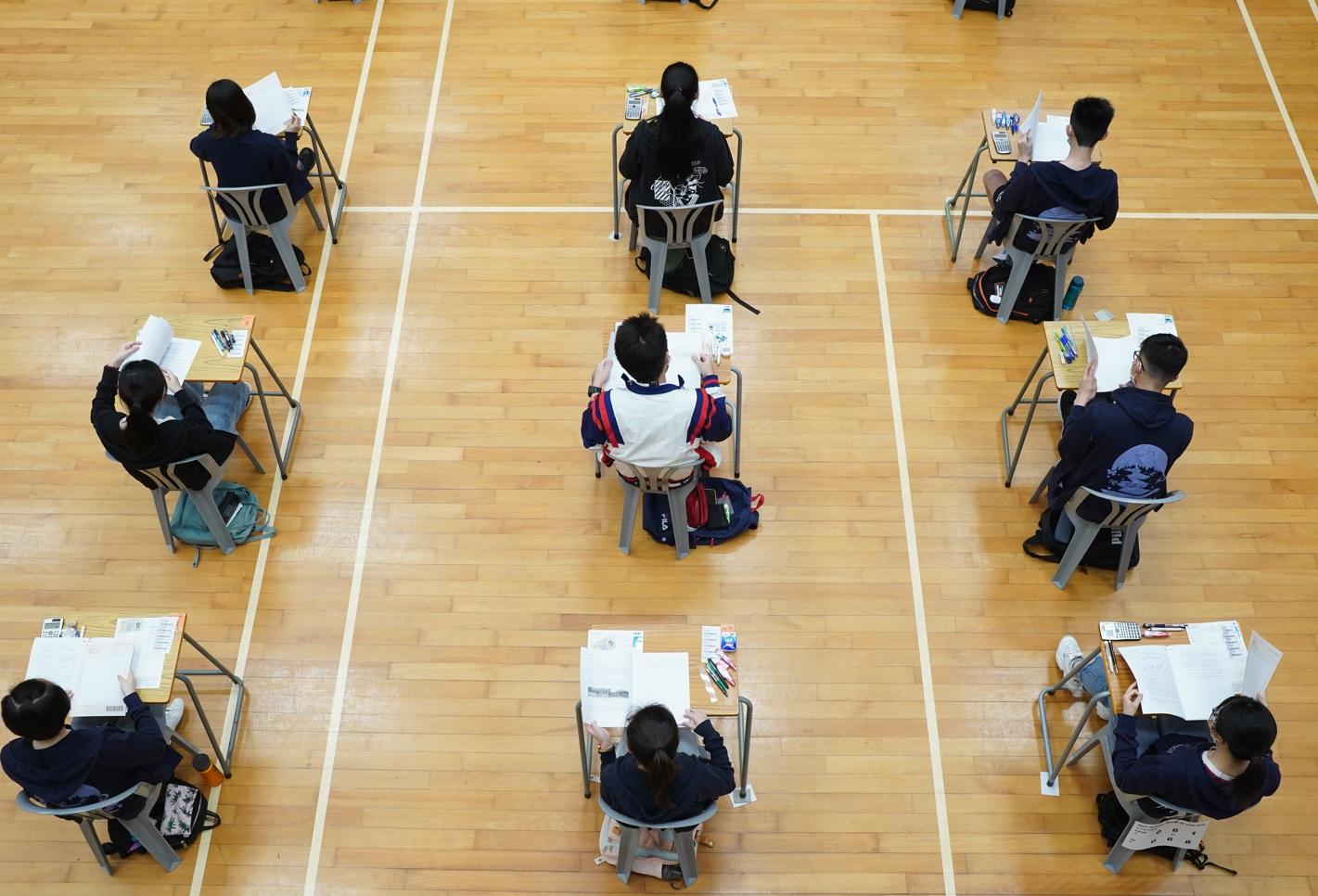 中學文憑試4月22日開考。(資料圖片)