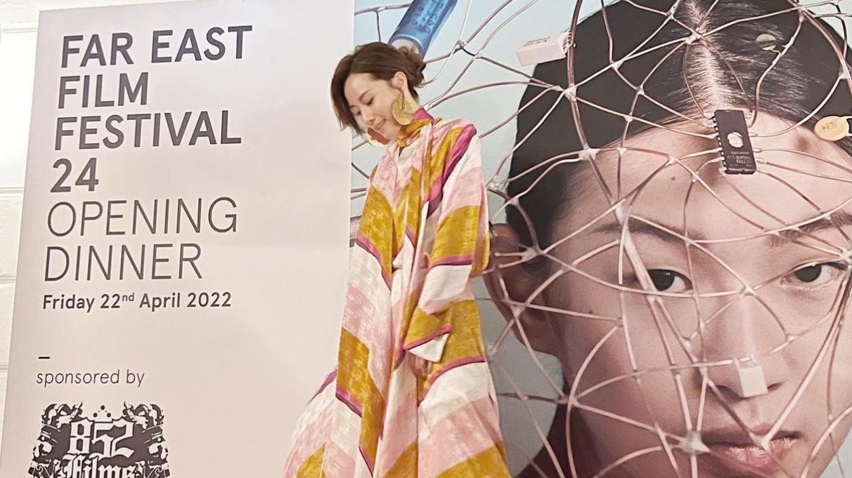 鄧麗欣出席烏甸尼迼東電影節  獲大讚Diva贏盡掌聲