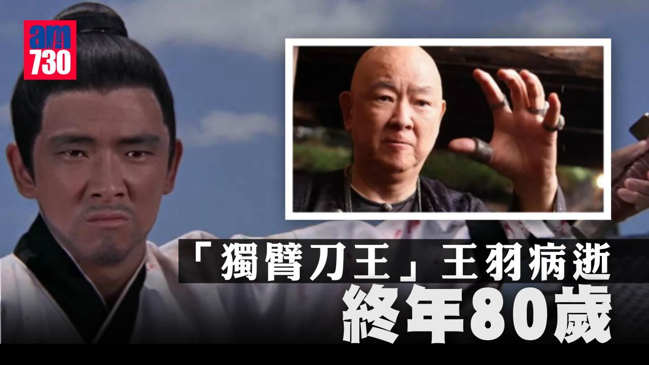 「獨臂刀王」王羽病逝享年80歲  王馨平悼亡父：萬般不捨，永遠懷念