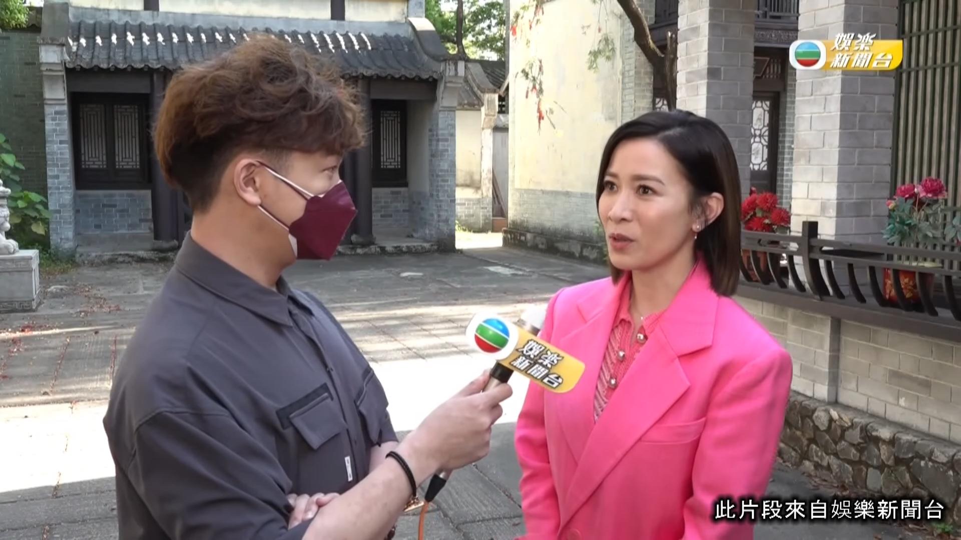 佘詩曼為梁思浩節目造勢 稱若有好劇本會返TVB 