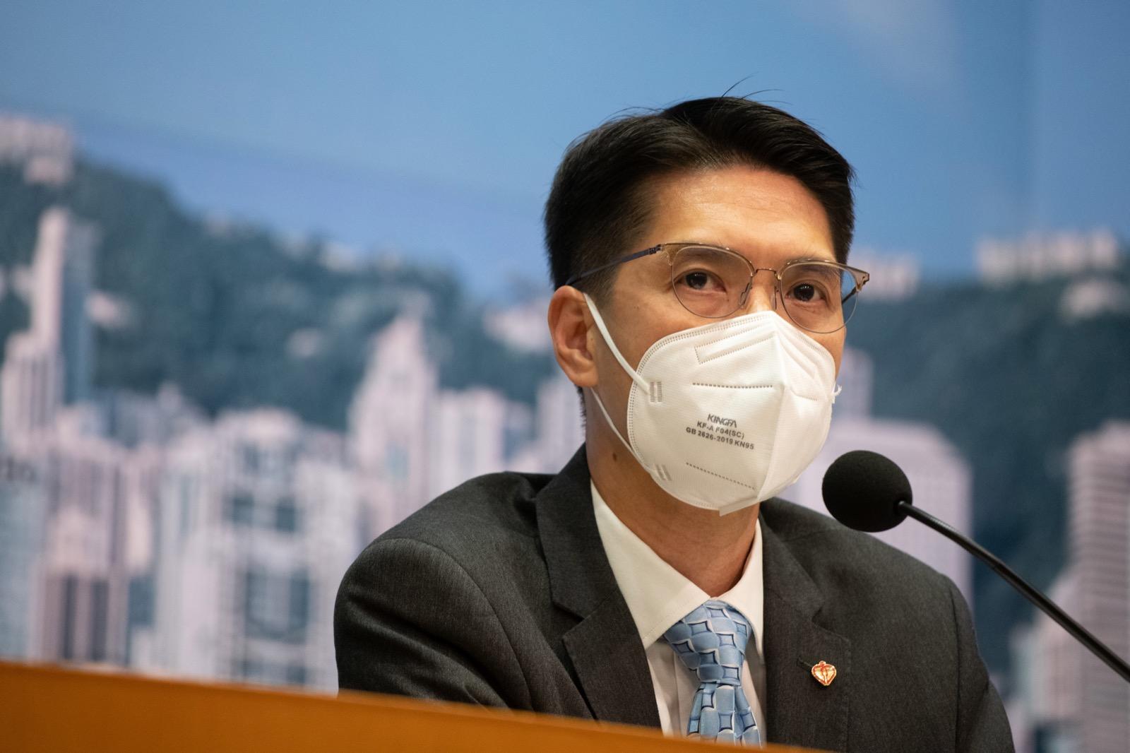 醫管局總行政經理(質素及標準)劉家獻。