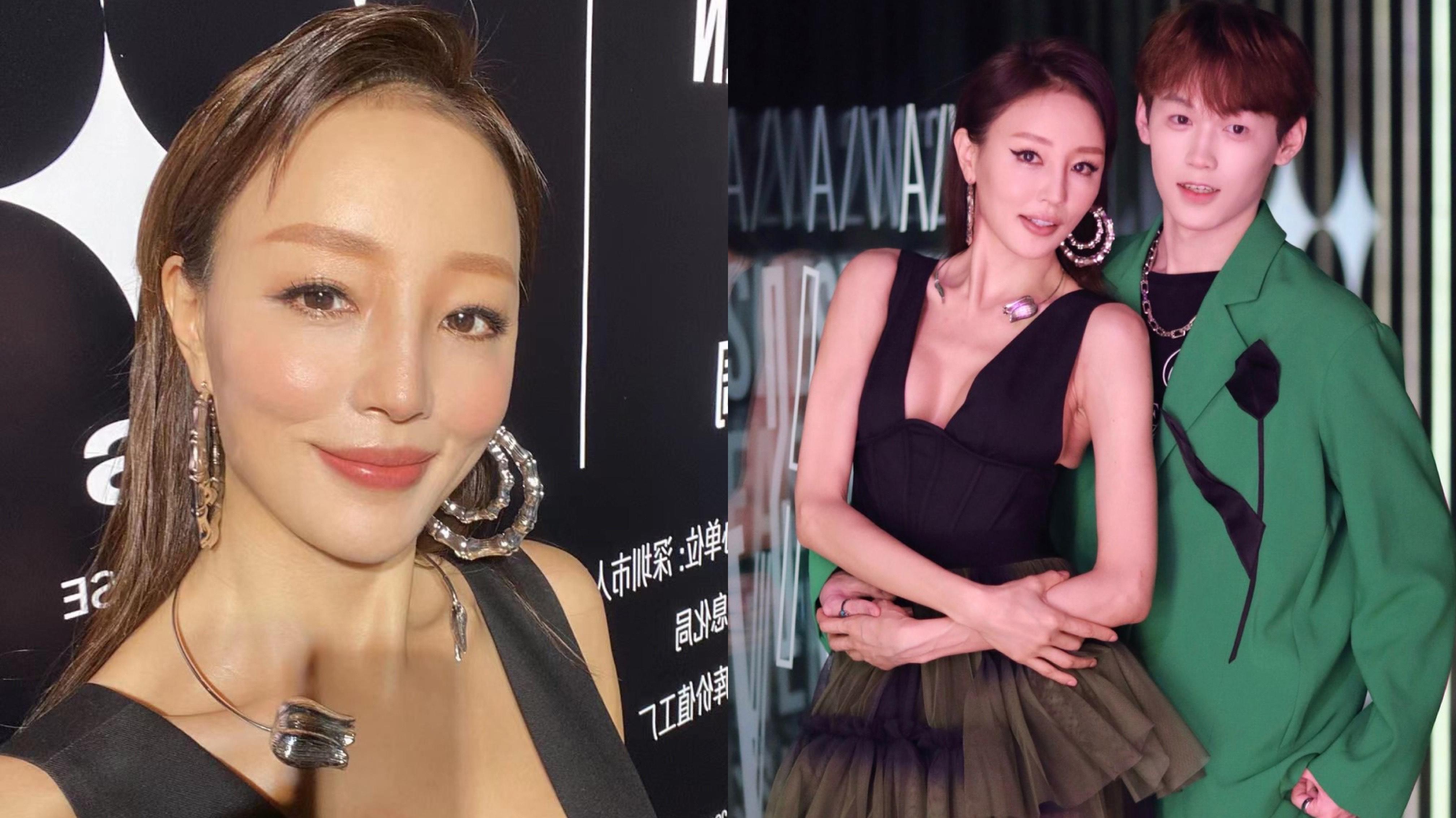  陳嘉容被18歲小鮮肉攬纖腰 自爆唔排除有發展機會