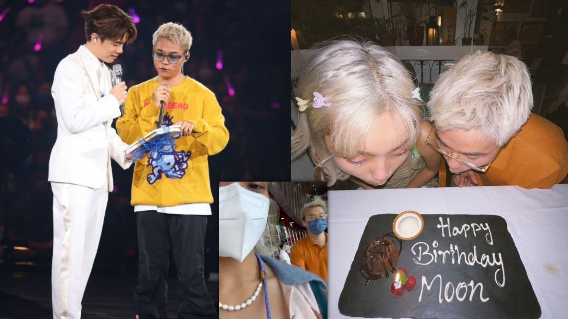 湯令山陪女友moon過生日 與壽星女拍拖踩冰