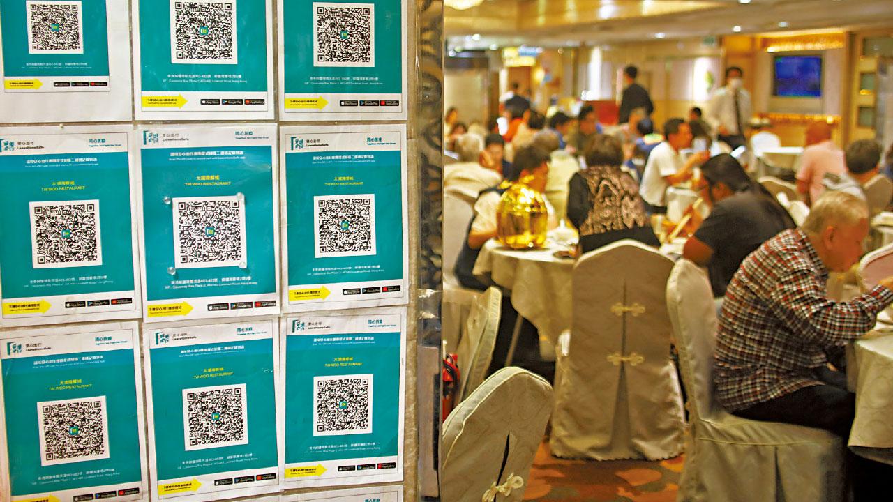 防疫放寬 市民鬆一鬆 母親節食肆爆 8人餐旺場