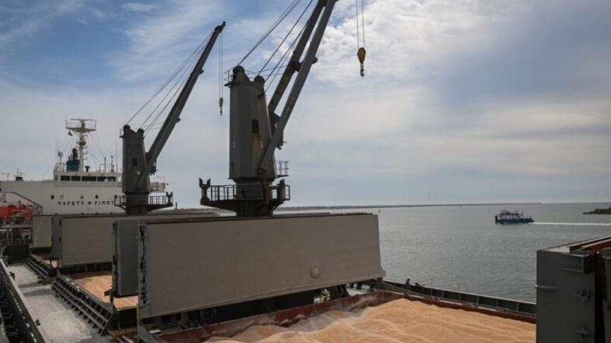 食物被盜港口被封，歐盟G7將助烏出口糧食。(Twitter)