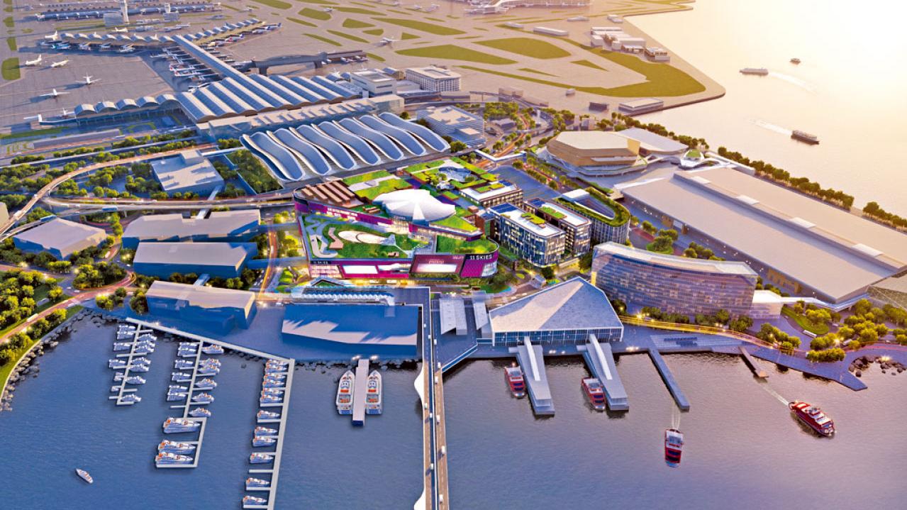 航空樞紐｜航天城項目 新世界11 SKIES寫字樓已出租五成 營運副總裁：疫情無礙進度