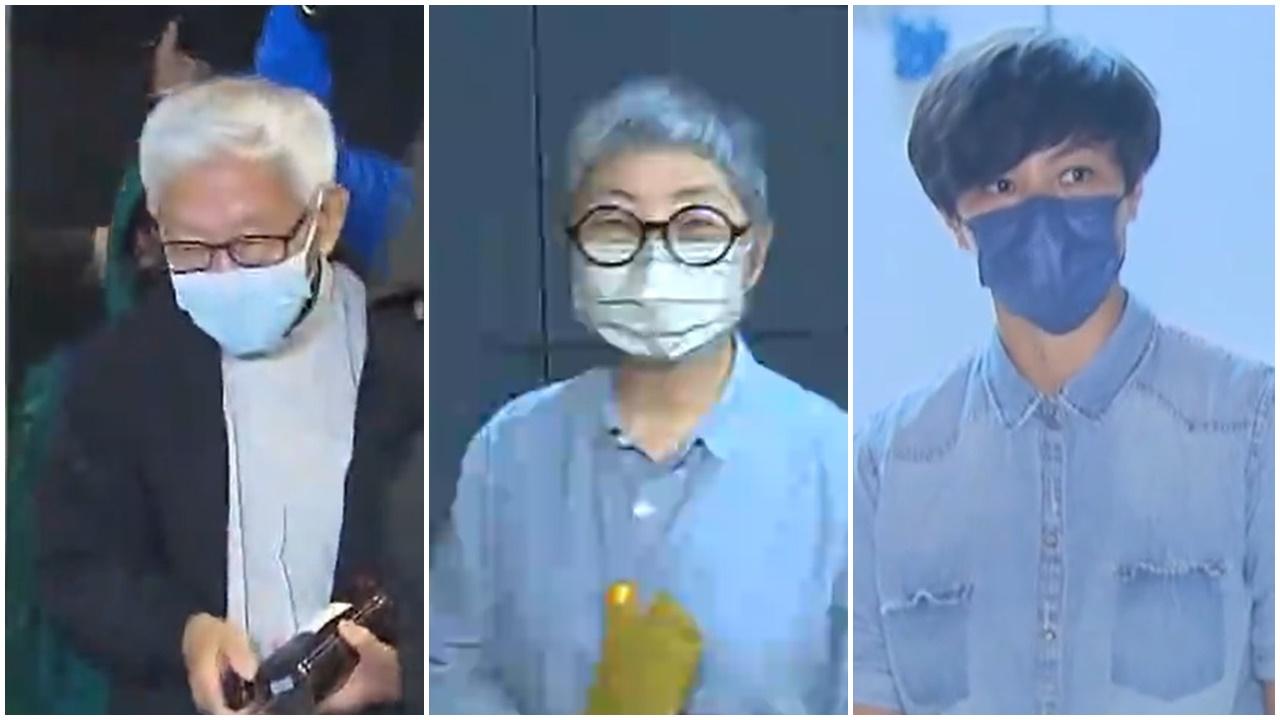 陳日君等4人准保䆁，梵蒂岡等關注事件。(電視截圖)