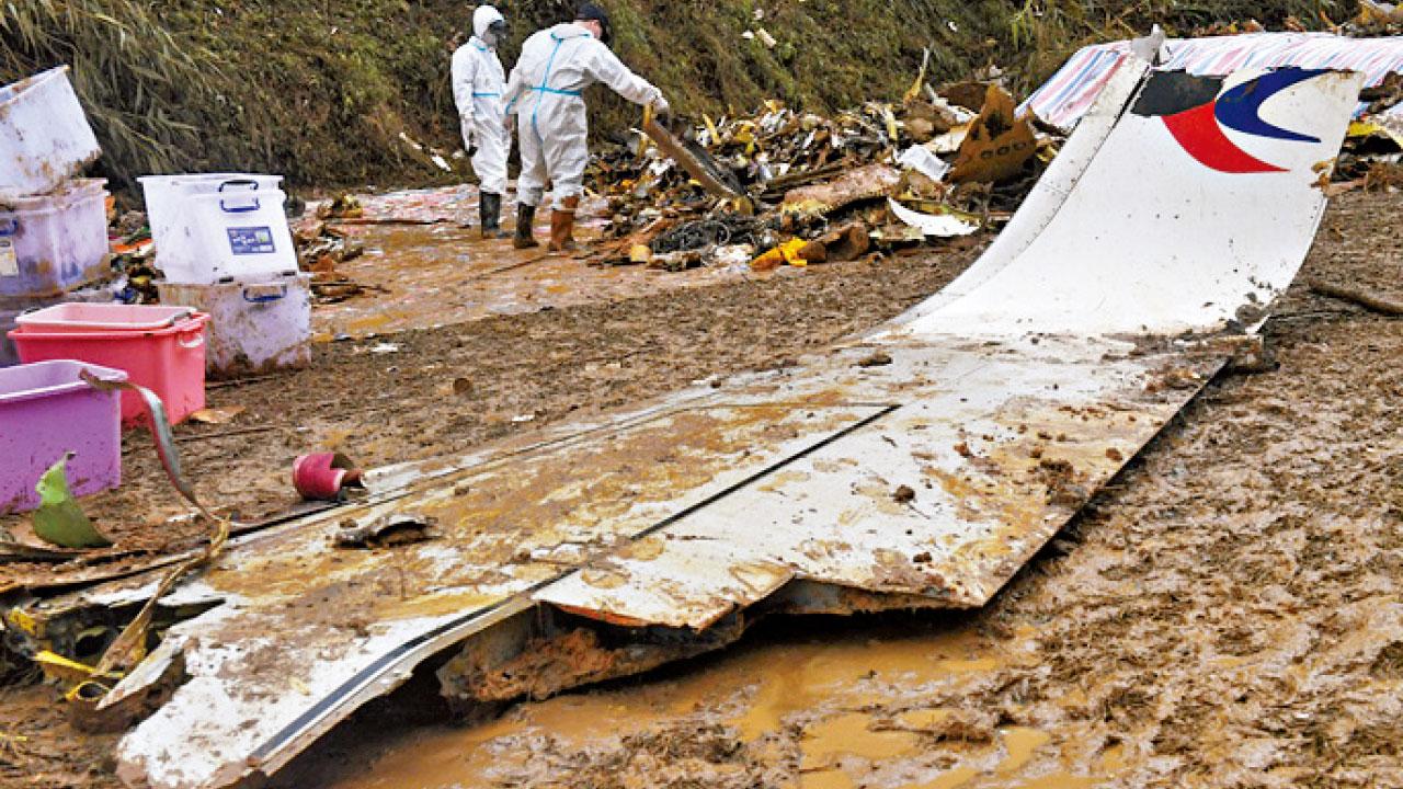 傳東航空難故意為之 中美調查人員稱未有公布