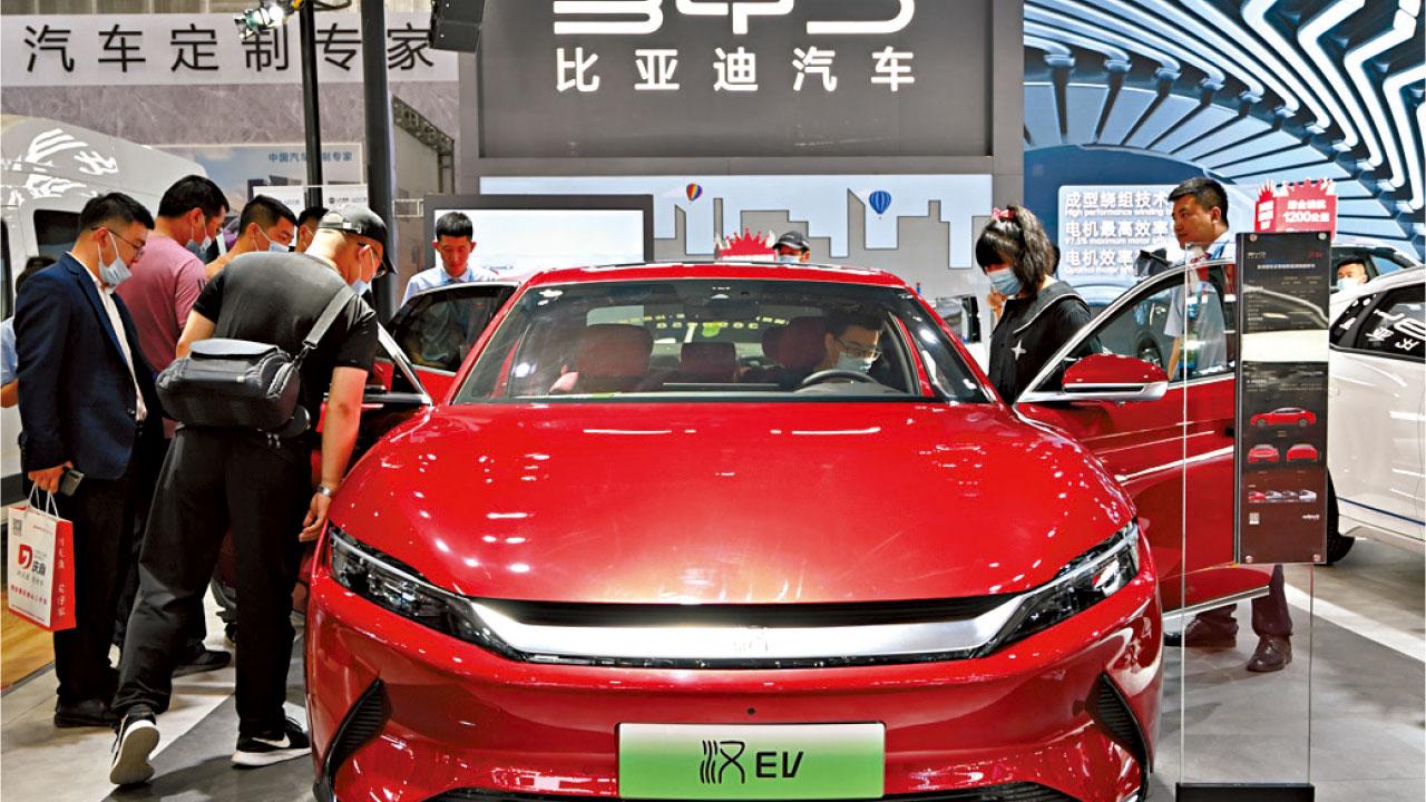 比亞迪推升新能源車品牌