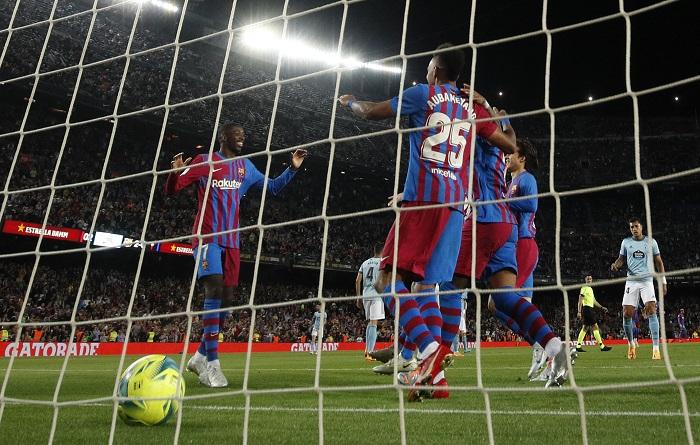 巴塞3:1擊敗切爾達。(路透社)