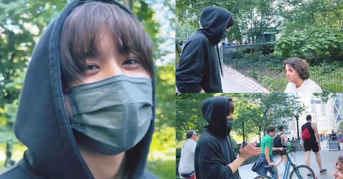 姜濤帶摯ig爆多like 街頭詩人普通話拍片多謝大家