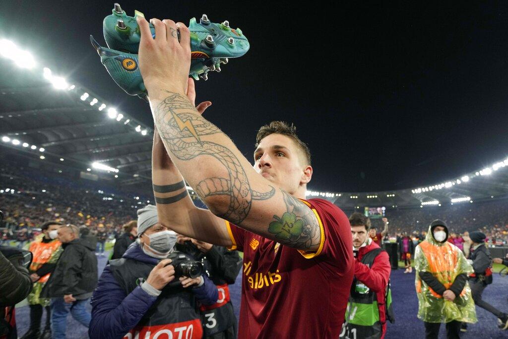 羅馬擊敗李斯特城晉身歐協聯的決賽。(美聯社)