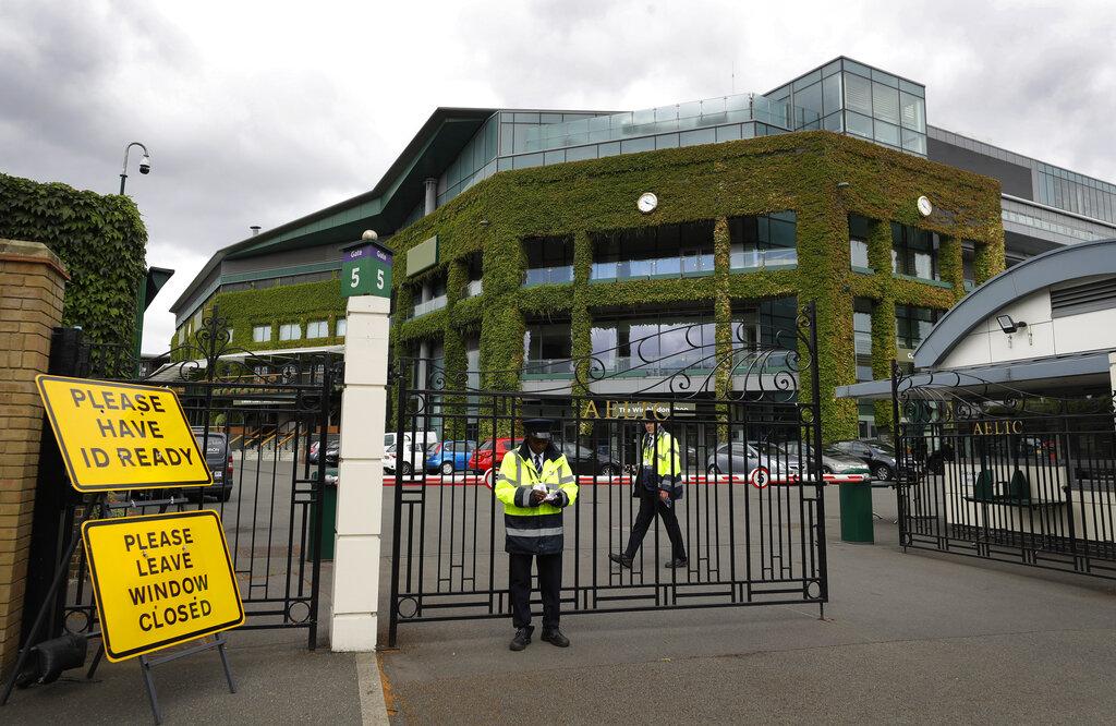 兩大網球協會已表明今年溫網取消排名計分。(美聯社)